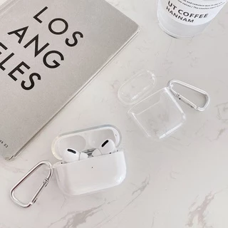 เคสหูฟังคริสตัลสำหรับ Compatible for AirPods 1/2/3/4 Pro ซิลิโคนใสฝาครอบป้องกัน