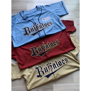 เสื้อเบสบอลญี่ปุ่นมือ2ของแท้:Buffaloes