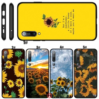 Be69 เคสโทรศัพท์มือถือแบบนิ่ม ลายดอกทานตะวัน สําหรับ Realme C2 C3 C11 C12 C15 C17 C20 C21 C25