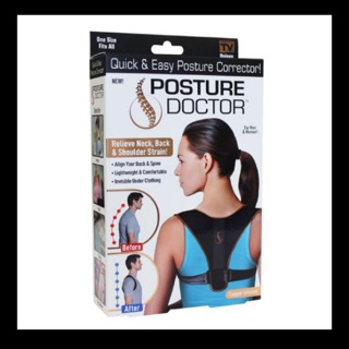 Posture Doctor เข็มขัดพยุงหลัง ดัดหลังตรง