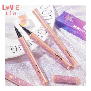 【lovelin】SUAKE Star อายไลเนอร์ ของแท้ กันน้ํา และกันเหงื่อ ติดทนนาน ไม่เลอะ สีดํา