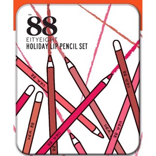 Ver. 88 Eity Eight Holiday Lip Pencil Set