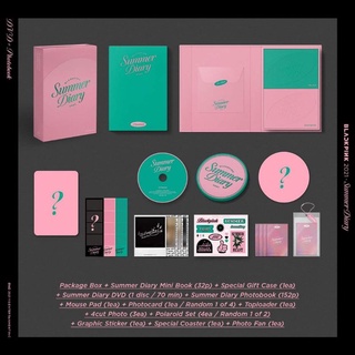 พร้อมส่ง BLACKPINK 2021 SUMMER DIARY DVD/KIT VIDEO YG/Ktown