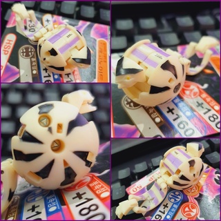 ของแท้ AUTH BAKUGAN 390G B2 งู ขาว Power - White Purple Black