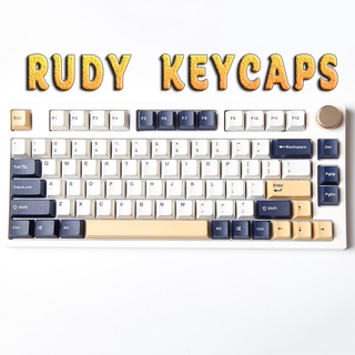 Fast shipping RUDY keycaps OEM profile double shot PTB keycap special for mechanical keyboard