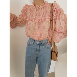 MARS พร้อมส่ง Ruffled Blouse