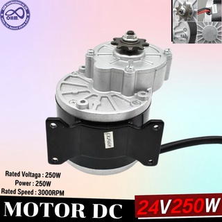 motor มอเตอร์สกู๊ตเตอร์ไฟฟ้า มอเตอร์ทดเกียร์(DC Motor) 24v/250w