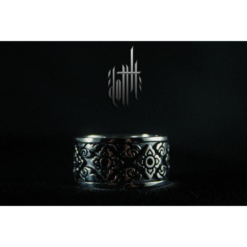 แหวนธำมรงค์ เนื้อเงินแท้ประดับลวดลายไทยที่เป็นเอกลักษณ์และดูทันสมัย - รูปที่ 3