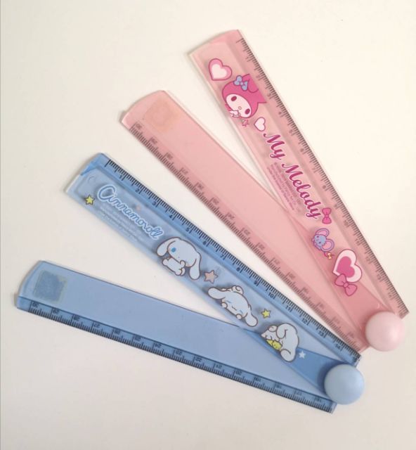 ไม้บรรทัดพับได้ลายการ์ตูน (30cm.)