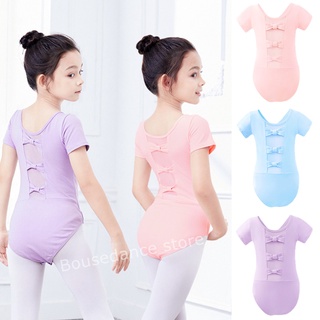 ชุดบอดี้สูท แขนสั้น ผ้าตาข่าย ประดับโบว์ สําหรับเด็กผู้หญิง …