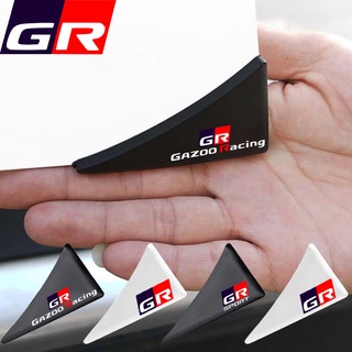 Gr Gazoo สติกเกอร์ยางซิลิโคน กันรอยขีดข่วน สําหรับติดขอบประตูรถยนต์ Toyota GR Sport Vios Rush Yaris Corolla Cross Fotuner CHR RAV4