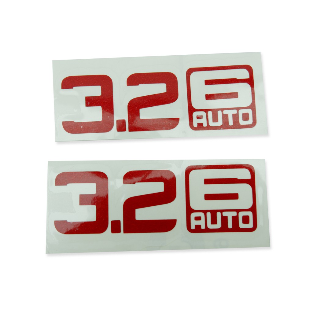 Sticker "3.2 6 AUTO" Ford Ranger สติ๊กเกอร์ ฟอร์ด แรนเจอร์ ปี 2012-2018