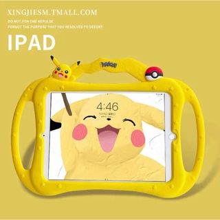 เคส iPad การ์ตูน น่ารัก ปิกาจู 10.2 Gen8 9.7 Gen4 ipad pro 10.5 pro 9.7 เคสไอแพด Air3 Air4 10.9 11pro mini 1 2 3 case