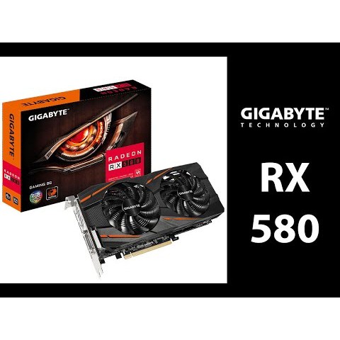 Gigabyte RX 580 Gaming oc 8G