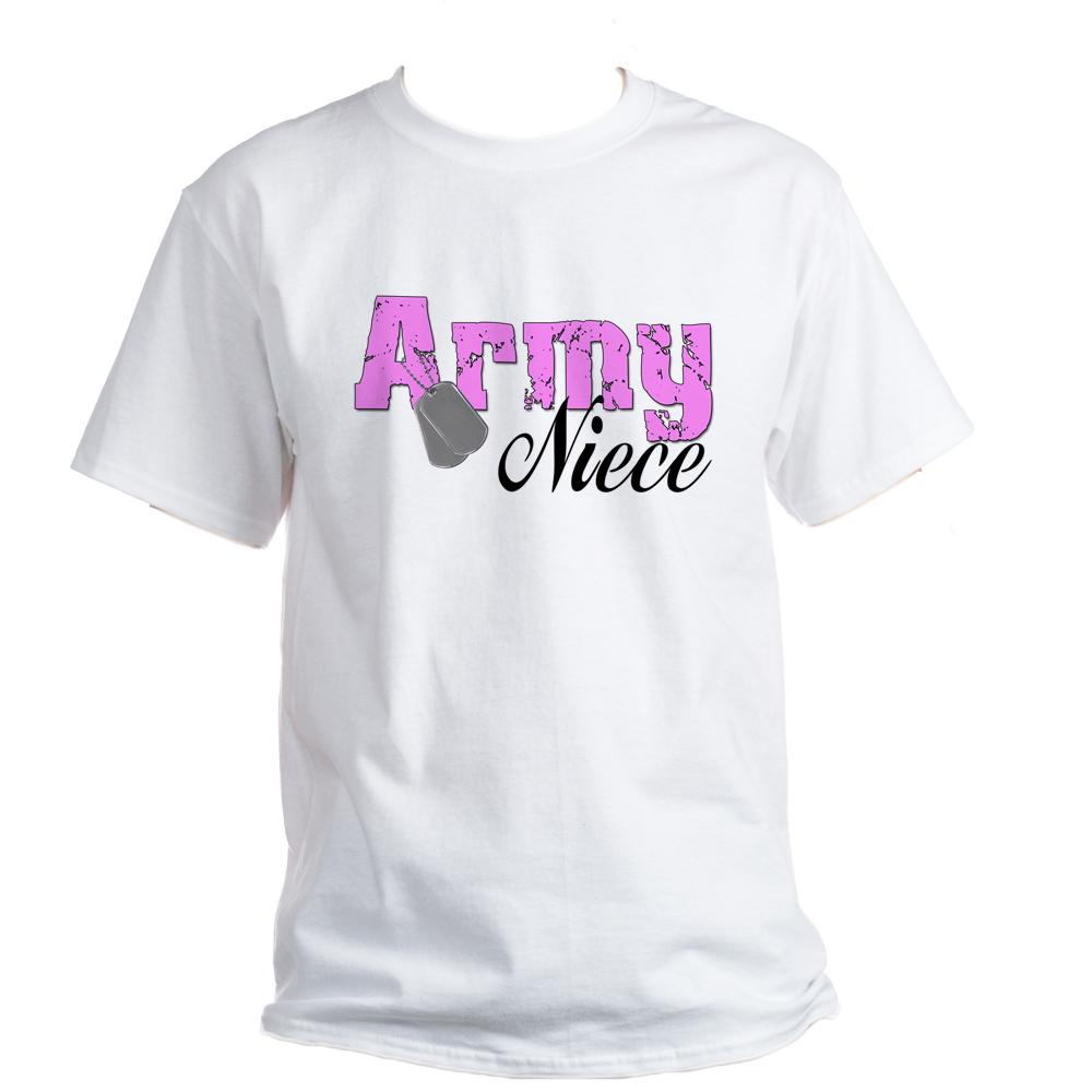 เสื้อยืดสั่งทําพิเศษ Army Niece Cool