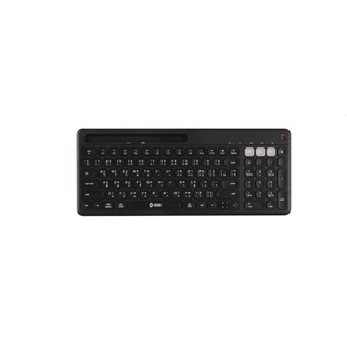 S-GEAR WIRELESS &amp; BLUETOOTH MULTI DEVICE KEYBOARD BUILT-IN PHONE AND TABLET HOLDER (KB-H801)