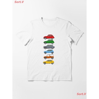 CAR Citroen A Series Collection Essential T-Shirt เสื้อยืดพิมพ์ลาย เสื้อยืดโลโก้รถ