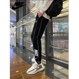 กางเกงวอร์ม ขายาว Nike วอมขายาว ขารัด (ขาจั้ม) ผ้าคอตต้อนนุ่ม ใส่สบาย (NV01)