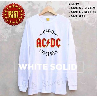 เสื้อเชิ้ตแขนยาว ACDC BAND ACDC นําเข้า