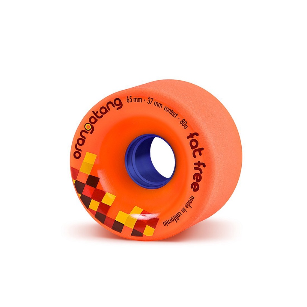ล้อ Orangatang Wheel Fat Free 65mm 80A ของแท้ พร้อมส่ง!!!