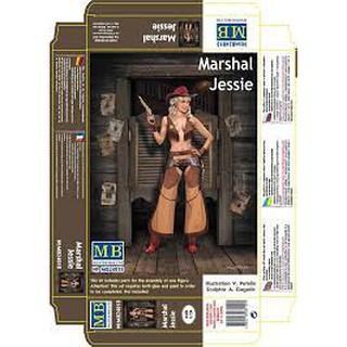 ฟิกเกอร์โมเดล Figure Model 1/24 Master Box MB24018 Marshal Jessie