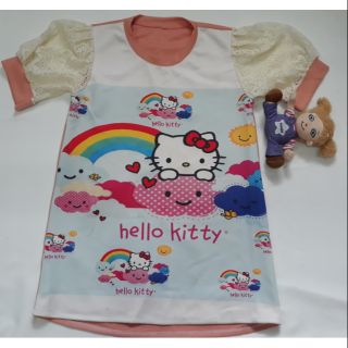 เสื้อสาวอวบลายคิตตี้ Kitty