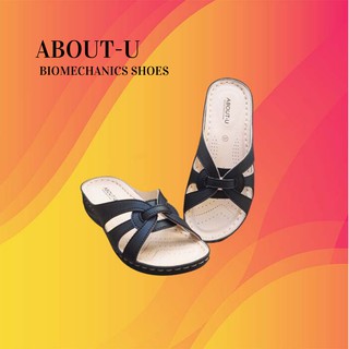 ABOUT-U รองเท้าเพื่อสุขภาพผู้หญิง ใส่สบาย น้ำหนักเบา เย็บรอบ…