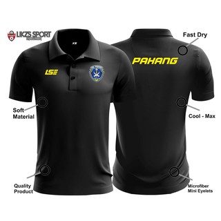 เสื้อกีฬาแขนสั้น ผ้าไมโครไฟเบอร์ ลายทีมฟุตบอล Sri Pahang FC Travel Jersey DX2-LSE (Woven)