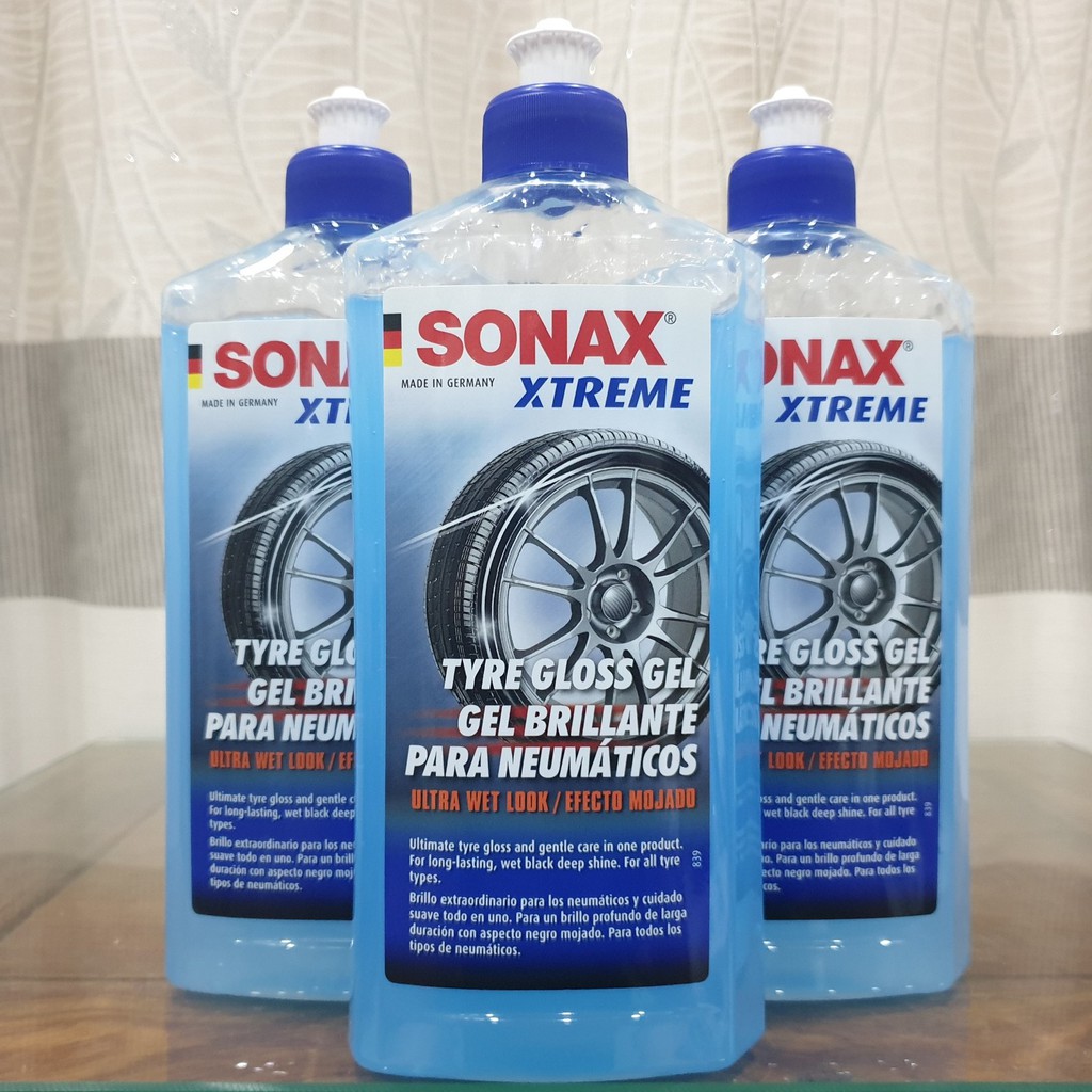 Sonax Xtreme Tyre Gloss Gel Car Tyre Rubber Maintenance 500มล