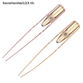 Hanhai แหนบสเตนเลส มีไฟฉาย LED สําหรับทําความสะอาดหู จมูก