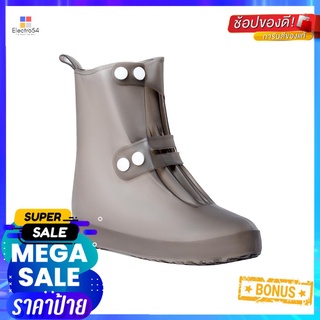 ซิลิโคนคลุมรองเท้า ข้อสูง DEXZON เบอร์ 42-43 สีดำSILICONE SHOE COVERS DEXZON HIGH-TOP SIZE 42-43 BLACK