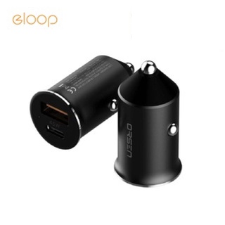 eloop Orsen C8 Car Charger PD/QC 3.0. 45W. หัวชาร์จรถ 45W ชาร์จเร็ว Quick Charge.