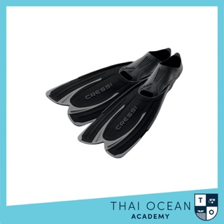 ฟินดำน้ำตื้น Cressi Agua Full Foot Snorkeling Fins