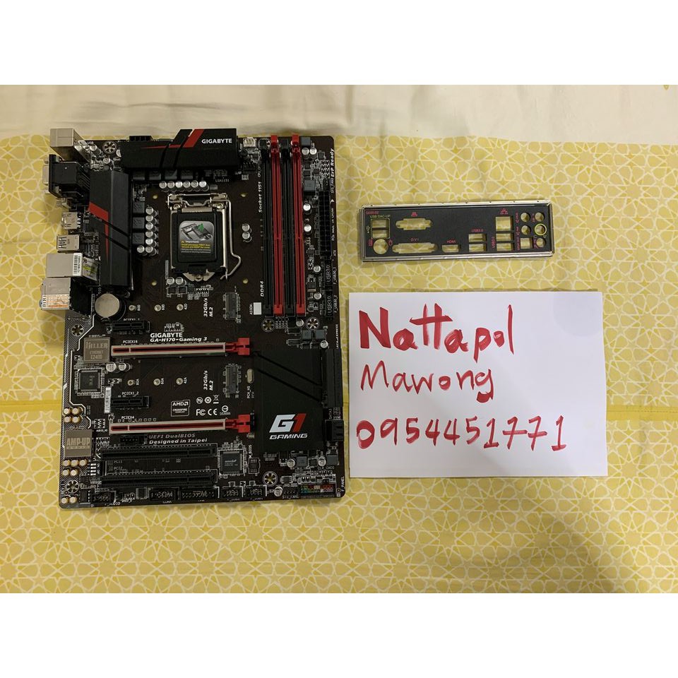 เมนบอร์ด Gigabyte H170 Gaming 3