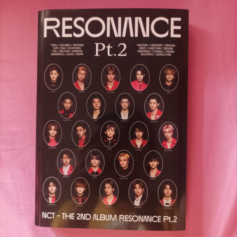 พร้อมส่ง อัลบั้มเปล่า NCT 2020 resonance pt.2 อัลบั้มเปล่าNct แถมโปสการ์ด