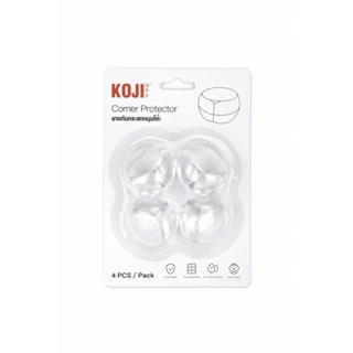💯KOJI DIY ยางกันกระแทกมุมโต๊ะ 2FFH013 สีใส