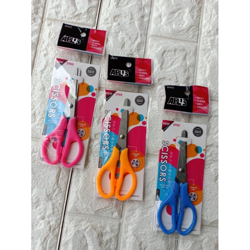Stok Sedia Gunting Keluli Tahan Karat APlus /APlus กรรไกรสแตนเลส