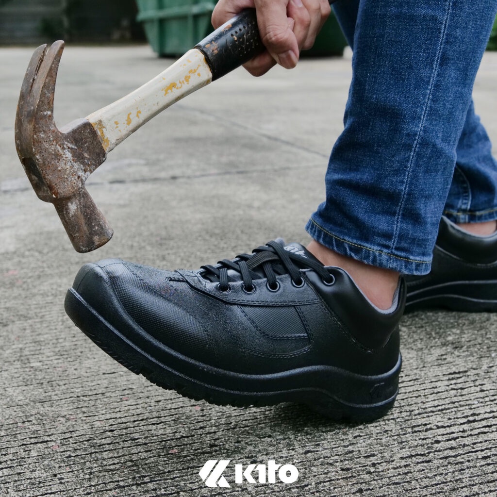Kito กีโต้ รองเท้าผ้าใบหัวเหล็ก Safety รุ่น BR14 Size 36-45 - รูปที่ 2