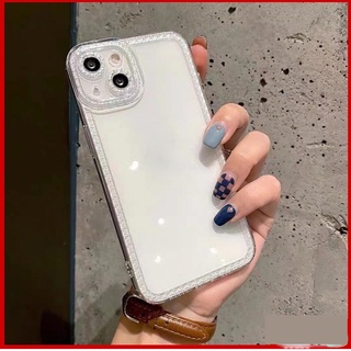 เคสใสเงา Diamond Angel Eye Camera สําหรับ i11 i13 i12 Pro Max 7 8 se 2020 7P 8P x xr xs MaX 12 Mini 13 Mini SE 2022