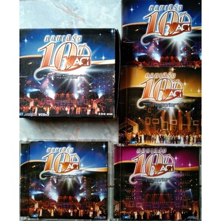 💿 VCD CONCERT 10 ปี XACT ✨ 3 DISC 3กล่องด้านใน + 📘 BOOKLETครับ