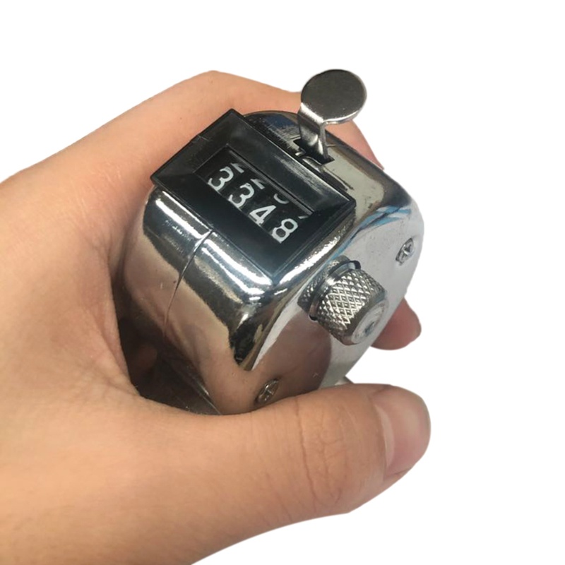 WIN Handheld Pitch Click Counter Hand Click Max 9999 Counter Mechanical สําหรับ Palm Cou