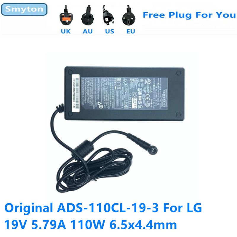 เครื่องชาร์จอะแดปเตอร์ AC 110W สําหรับ LG 19V 5.79A ADS-110CL-19-3 190110G 34UC89G 34UC87C 34UM88P จ