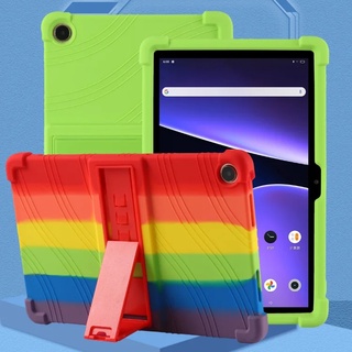 [พร้อมส่ง] เคสแท็บเล็ต ซิลิโคนนิ่ม หนา กันกระแทก พร้อมขาตั้ง สําหรับ Realme Pad 10.4 นิ้ว (2021) RMP2102 RMP2103