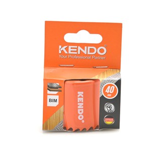 KENDO 41004027 โฮลซอเจาะเหล็ก แบบลึก 40 mm. (1 ชิ้น/แพ็ค) KENDO 41004027 Hole Saw Drill with depth 40 mm. (1 pc./pack)