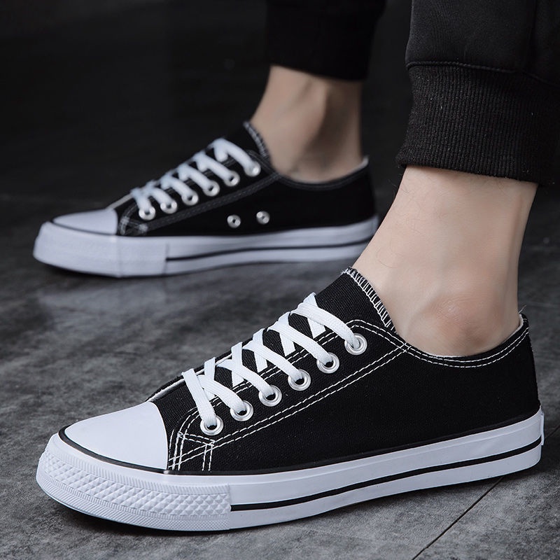 WALKING 👟 รองเท้าผ้าใบ สไตล์คลาสสิก ใส่​ได้​หญิง​และ​ชาย ทรงเตี้ย ใส่สบาย ระบายอากาศดี ไซส์ 36-44