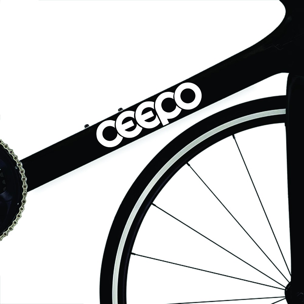 Ceepo สติกเกอร์ สําหรับติดตกแต่งจักรยาน