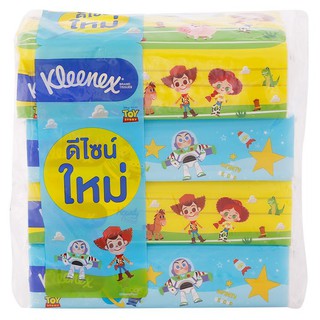 ถูกที่สุด✅  คลีเน็กซ์ กระดาษเช็ดหน้า ดิสนีย์ แบบห่อ 115 แผ่น แพ็ค 4 KLEENEX Soft Box Tissue Paper Toy Story Edition 115