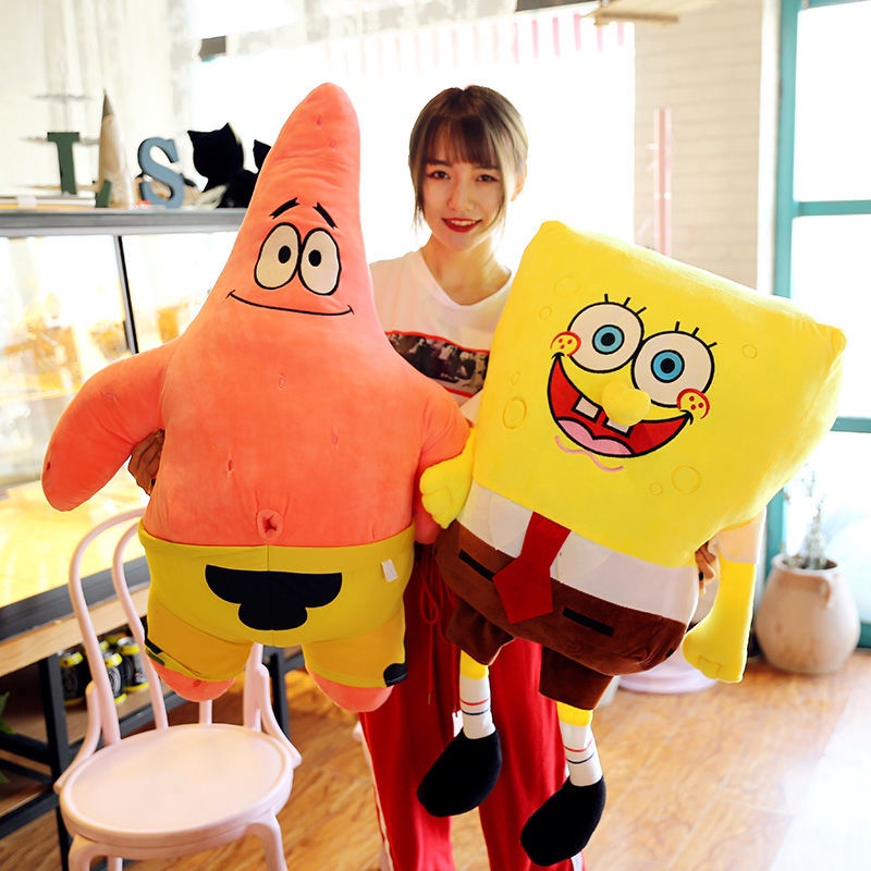 ของเล่นหมอนตุ๊กตา Spongebob SquarePants Ragdoll ของเล่น ของเล่นตุ๊กตา ตุ๊กตานุ่มนิ่ม ของขวัญวันเกิด แร็กดอลล์