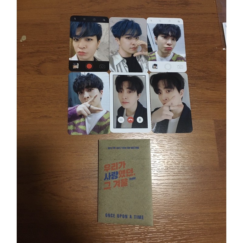 Got7 6th fanmeeting Official ของมีตปี6 trading card set ยองแจ Youngjae