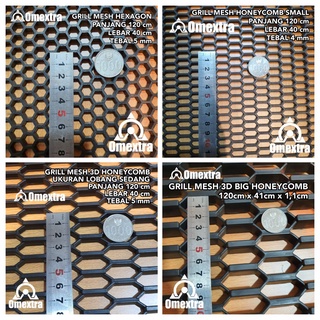 Car Grill Mesh Honeycomb SMALL Mesh Grille Sheet Grill Jaring Bumper